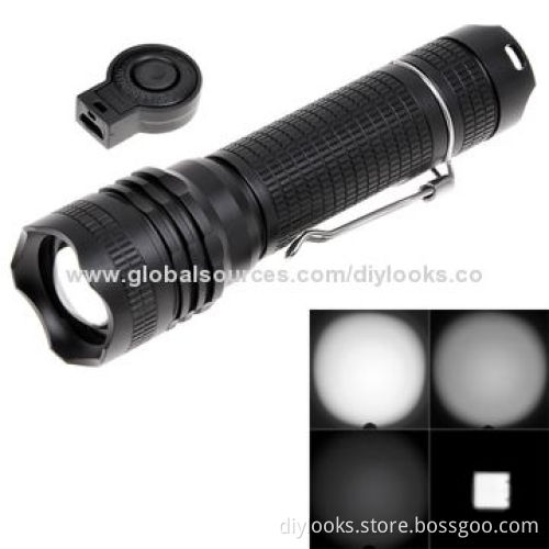 KX-B09 Cree XM-L2 1000lm 5-Mode Zoom White Light FlashlightNew
